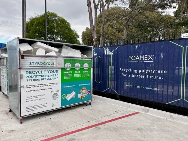 Foamex takes another step towards sustainability as a member of StyroCycle for expanded polystyrene recycling
